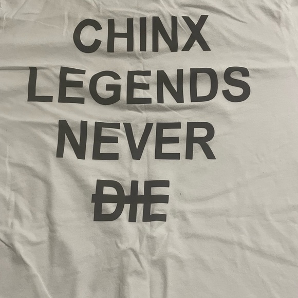#YAY RIP Chinx Drugz Photo on front Legends Never Die on back - Picture 3 of 3